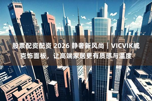 股票配资配资 2026 静奢新风尚｜VICVIK威克饰面板，让高端家居更有质感与温度